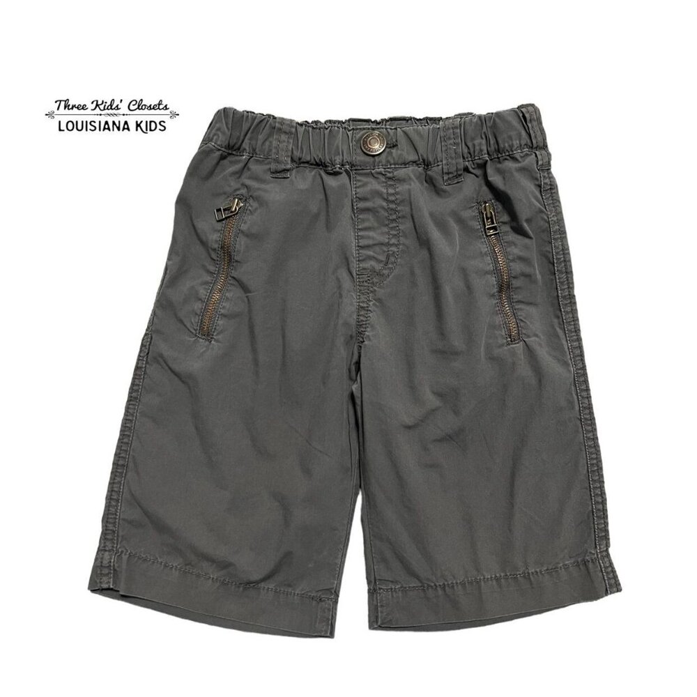 Bit'z Kids Sz 5/6 Grey Zip Pocket Shorts